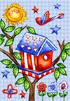 Patriotic Birdhouse