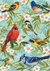 Toland Flag, Bird Collage - Garden Flag